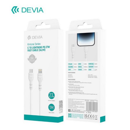 CAVO TYPE-C IPHONE 1MT 27W DEVIA