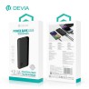 POWERBANK DEVIA 10000 MAH 2USB + TYPE-C + MICRO