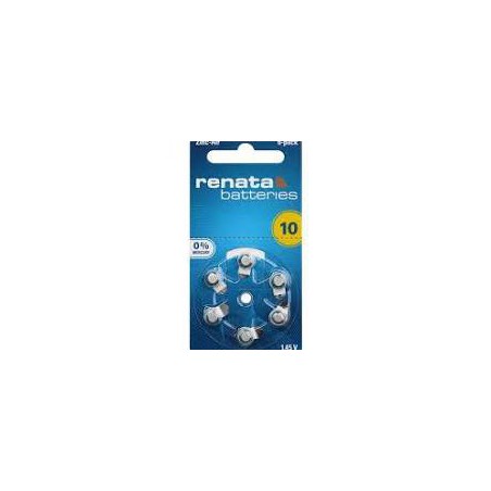 PILA ZINCO ZA10 PR70 PER APPARECCHI ACUSTICI