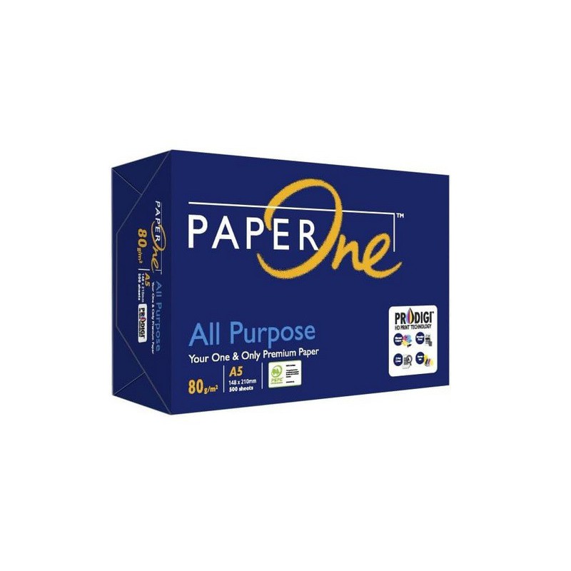 CARTA A5 80GR 500FG PAPERONE