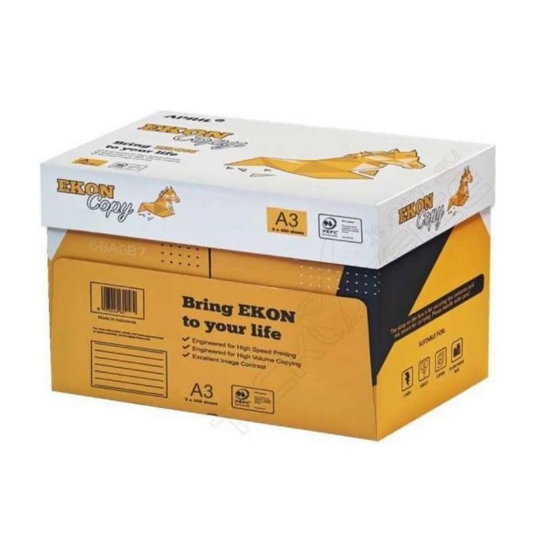CARTA A3 80GR EKON 500FG