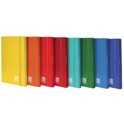 CARTELLE 3LEMBI C/ELASTICO A4 26X35 ONE 10PZ