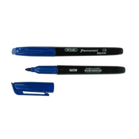 MARCATORI PERMANENT WILER FINE BLU 12PZ