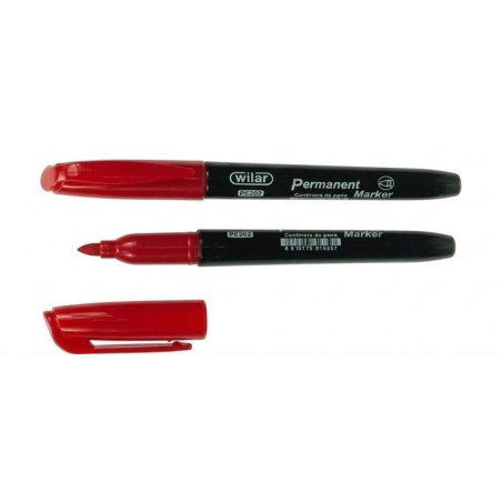 MARCATORI PERMANENT WILER FINE ROSSO 12PZ