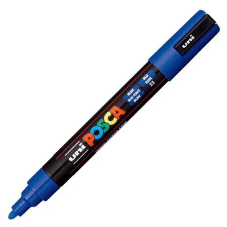MARCATORI UNIPOSCA PM-5 BLU 6PZ