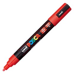 MARCATORI UNIPOSCA PM-5 ROSSO 6PZ