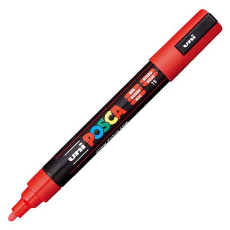 MARCATORI UNIPOSCA PM-5 ROSSO 6PZ