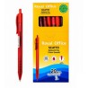 PENNE SFERA A SCATTO 1.0MM ROSSO ROYAL OFFICE 20PZ