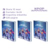 DIARIO K-POP 14X19 10 MESI BLU
