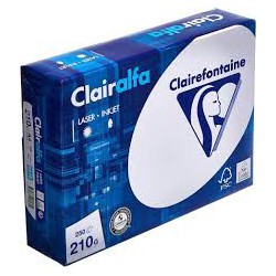 CARTA A3 210GR 250FG BIANCO CLAIRALFA