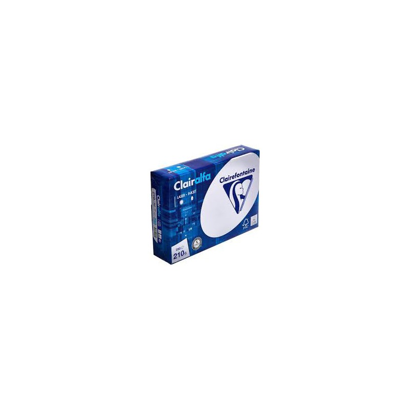 CARTA A3 210GR 250FG BIANCO CLAIRALFA