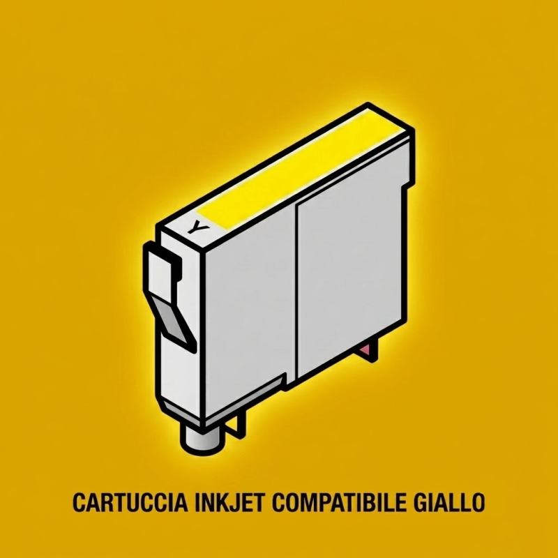 TANICA C/EPSON T604XL GIALLO NEUTRO